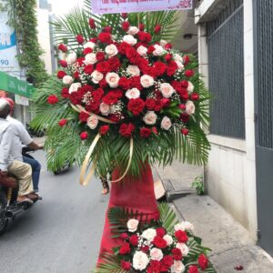 shop hoa khai trương bù đốp