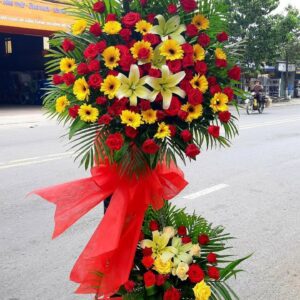 shop hoa khai trương hậu giang