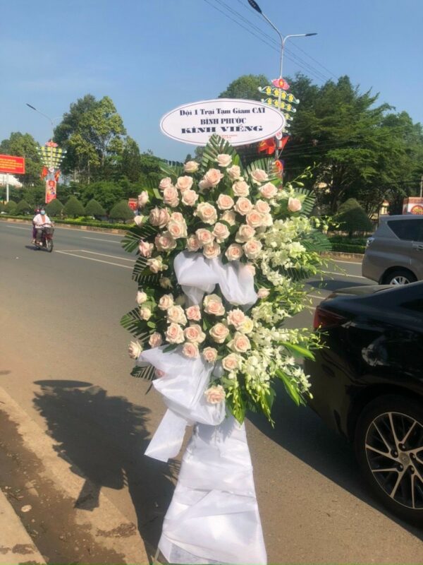 hoa đám tang châu thành