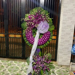 hoa đám tang kiên lương